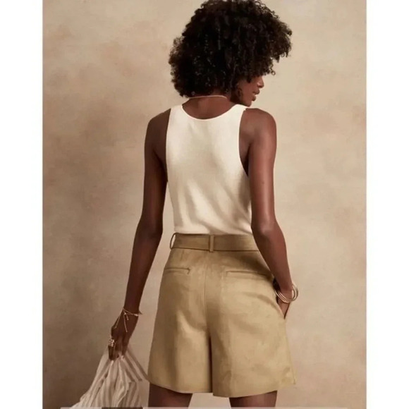 Banana Republic factory Vegan Suede Shorts - Picture 7 of 13